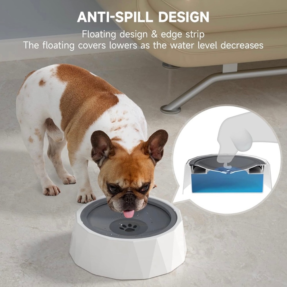 No Spill Water bowl
